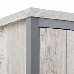 GFW Boston 3 Piece Bedroom Set, Grey -Dunelm Sales Store 1000169415 alt05