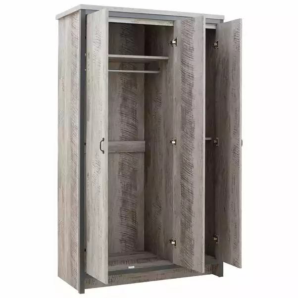 GFW Boston 4 Piece Bedroom Set, Grey 5 GFW Boston 4 Piece Bedroom Set, Grey - Image 5