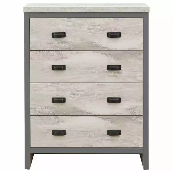 GFW Boston 4 Piece Bedroom Set, Grey 6 GFW Boston 4 Piece Bedroom Set, Grey - Image 6