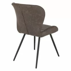 Seconique Quebec Set Of 4 Dining Chairs Brown PU Leather -Dunelm Sales Store 1000169720 alt03