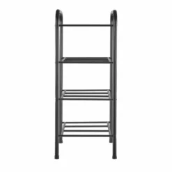 Dunelm Black Metal Slim 4 Tier Rack 5 Dunelm Black Metal Slim 4 Tier Rack -Dunelm Sales Store 1000181317 alt02