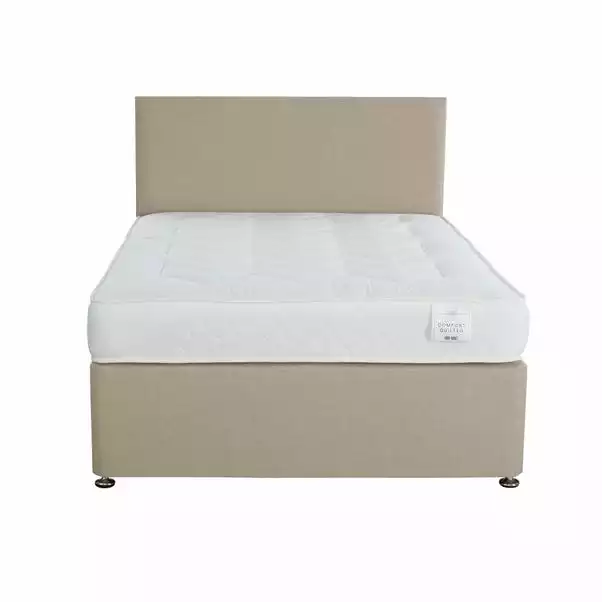 Dunelm Comfort Divan Bed With Mattress 3 Dunelm Comfort Divan Bed With Mattress - Image 3