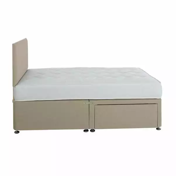 Dunelm Comfort Divan Bed With Mattress 5 Dunelm Comfort Divan Bed With Mattress - Image 5