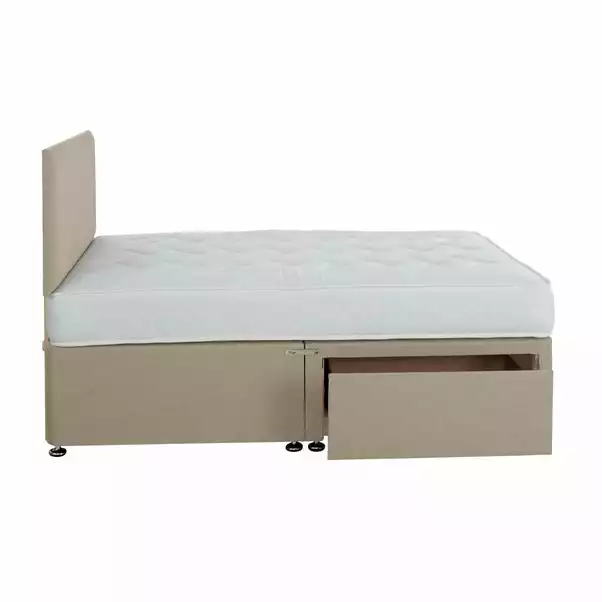 Dunelm Comfort Divan Bed With Mattress 6 Dunelm Comfort Divan Bed With Mattress - Image 6