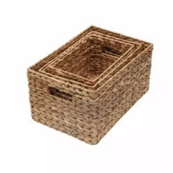 Dunelm Water Hyacinth Set Of 3 Small Baskets 7 Dunelm Water Hyacinth Set Of 3 Small Baskets -Dunelm Sales Store 1000182514 alt03