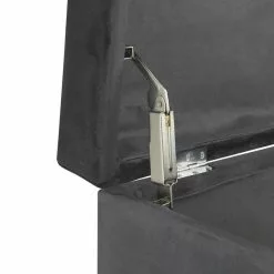 Dunelm Luxe Grey Velvet Storage Trunk -Dunelm Sales Store 1000184653 alt05