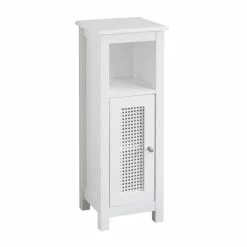 Lloyd Pascal Palermo Cane White Single Door Cabinet -Dunelm Sales Store 1000185509 alt05
