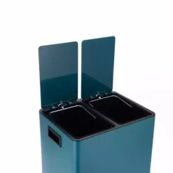Dunelm 24L Matt Peacock Pedal Bin -Dunelm Sales Store 1000185701 alt03