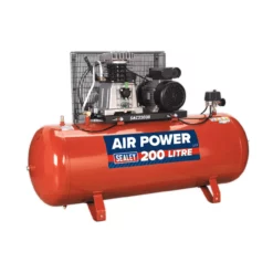 Sealey SAC2203B 200L Belt Drive Compressor 3hp With Cast Cylinders