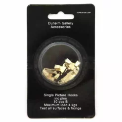 Dunelm Pack Of 10 Single Picture Hooks