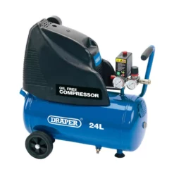 Draper 24978 24L Oil-Free Air Compressor 1.1kW