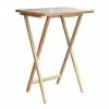 Dunelm Rubberwood TV Table