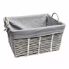 Purity Grey Basket With Handles