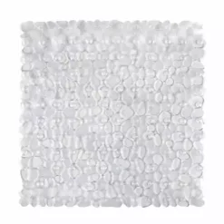 Aqualona Pebbles Clear Shower Mat