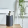 Dunelm Grey Resin Lotion Dispenser
