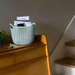 Curver Knit 3 Litre Round Basket -Dunelm Sales Store 30216266 alt02