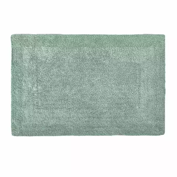 Dunelm Super Soft Reversible Seafoam Bath Mat 2 Dunelm Super Soft Reversible Seafoam Bath Mat - Image 2