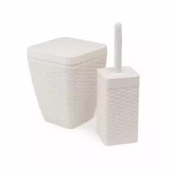 Addis Toilet Brush & Bin Set