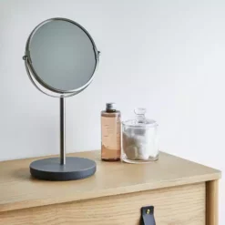 Dunelm Grey Resin Mirror
