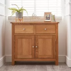 Dunelm Bromley Oak Small Sideboard