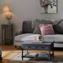 Dunelm Lucy Cane Grey Telephone Table 8 Dunelm Lucy Cane Grey Telephone Table -Dunelm Sales Store 30267545 alt03