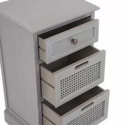 Dunelm Lucy Cane 3 Drawer Bedside Table -Dunelm Sales Store 30267546 alt05