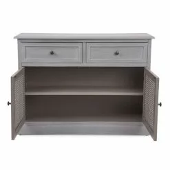 Dunelm Lucy Cane Grey Small Sideboard -Dunelm Sales Store 30267547 alt04