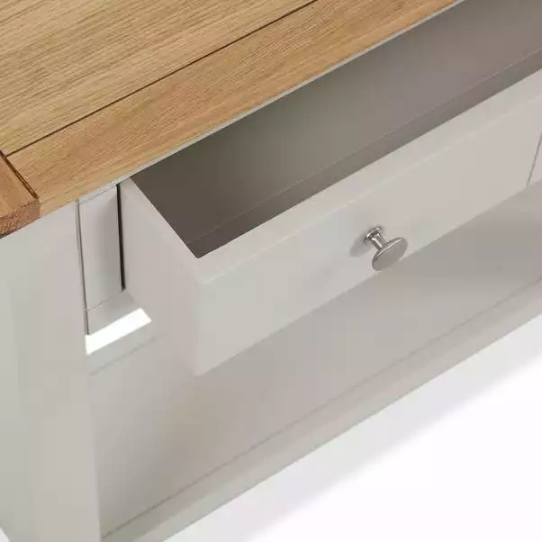 Dunelm Bromley Grey Console Table 5 Dunelm Bromley Grey Console Table - Image 5