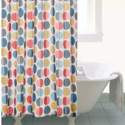 Elements Circle Shower Curtain