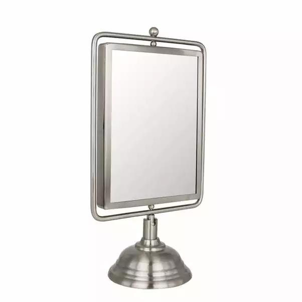 Dunelm Keepers Lodge Satin Nickel Mirror 1 Dunelm Keepers Lodge Satin Nickel Mirror