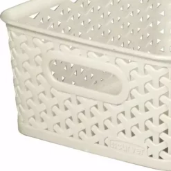 Curver 4L Vintage White Basket 10 Curver 4L Vintage White Basket -Dunelm Sales Store 30271751 alt04