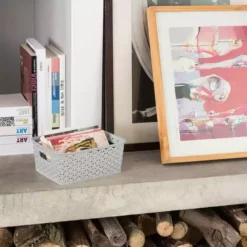 Curver 4L Grey Basket 8 Curver 4L Grey Basket -Dunelm Sales Store 30271752 alt02