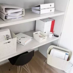 Curver 28L Vintage White Basket 11 Curver 28L Vintage White Basket -Dunelm Sales Store 30271760 alt06