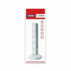 Status 10-way 2 Metre Tower Extension Socket