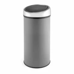Dunelm 30L Grey Press Top Bin