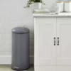 Dunelm 30L Grey Pedal Bin
