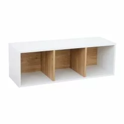 Dunelm Rome Modular 3 Cube Floor Standing Shelving Unit