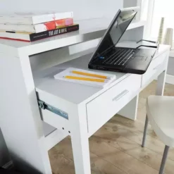 Dunelm Regis White Hideaway Console Desk -Dunelm Sales Store 30358969 alt03