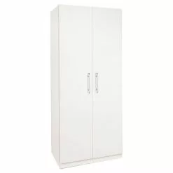 Harmony Acton Double Wardrobe, White