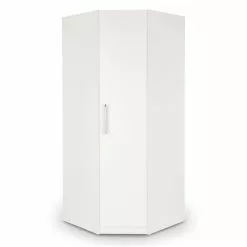Harmony Acton Corner Wardrobe, White