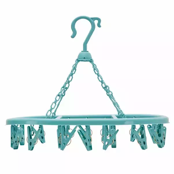 Candy Rose Teal Peg Hanger 1 Candy Rose Teal Peg Hanger