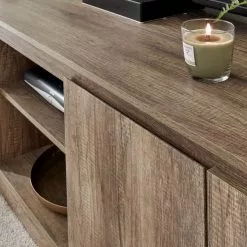 GFW Canyon Oak TV Stand -Dunelm Sales Store 30498586 alt03