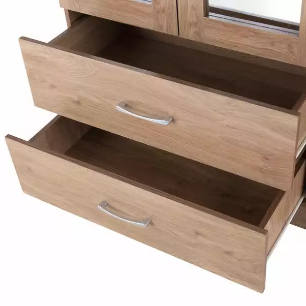 Seconique Charles Triple Wardrobe, Mirrored 5 Seconique Charles Triple Wardrobe, Mirrored - Image 5