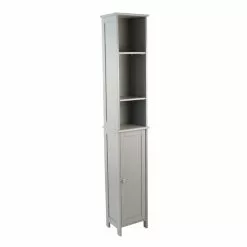 Lloyd Pascal Rimini Grey Tall Cabinet