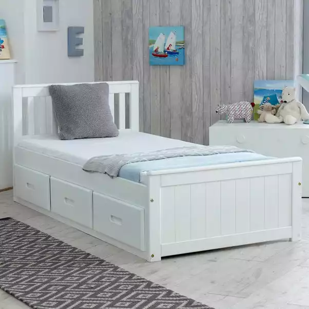 Amani Mission White Storage Bed 1 Amani Mission White Storage Bed