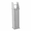 Lloyd Pascal Verona Grey Toilet Roll Holder