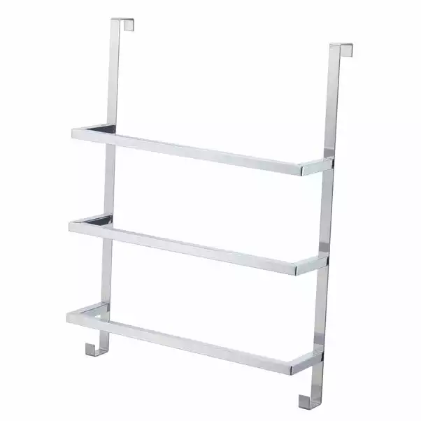 Dunelm Chrome Overdoor Towel Rail 1 Dunelm Chrome Overdoor Towel Rail