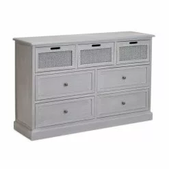 Dunelm Lucy Cane 7 Drawer Chest -Dunelm Sales Store 30569887 alt04