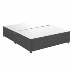 Dunelm Universal Charcoal Linen Divan Base
