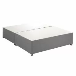 Dunelm Universal Grey Linen Divan Base